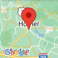Map of Homer LA US